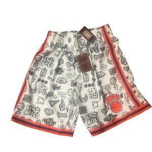 NBA New York Knicks Mitchell & Ness Doodle Shorts
